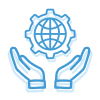 Secure and governance icon